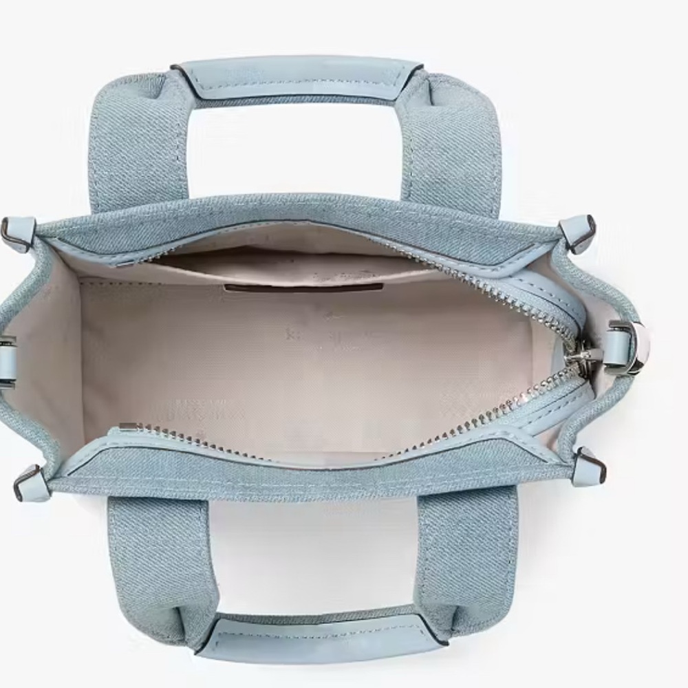 Kate Spade Blue Tote with Studded Details - Picture 2 of 4